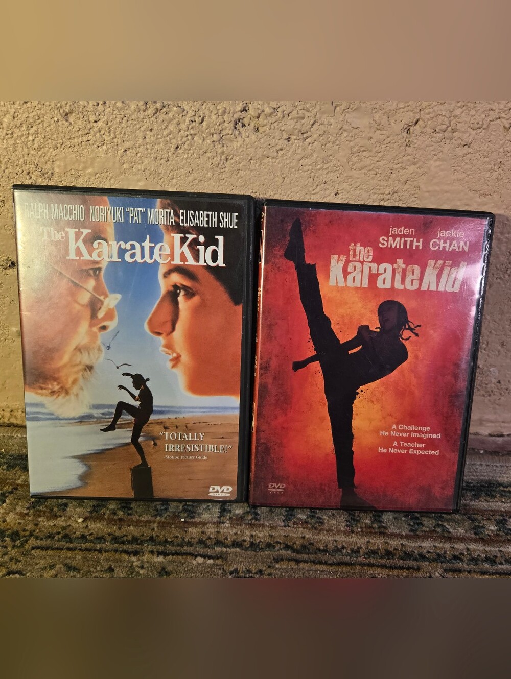 Lot Of 2 Karate Kid Dvds Karate Kid 1984 Original And Karate Kid 2010